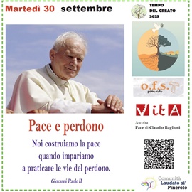 Martedì 30 settembre 2025